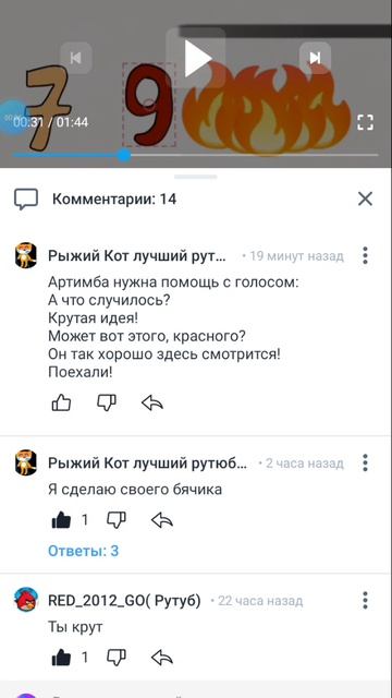 Для Рыжего Кота