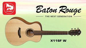 Акустическая гитара с широким порожком BATON ROUGE X11S/F-W