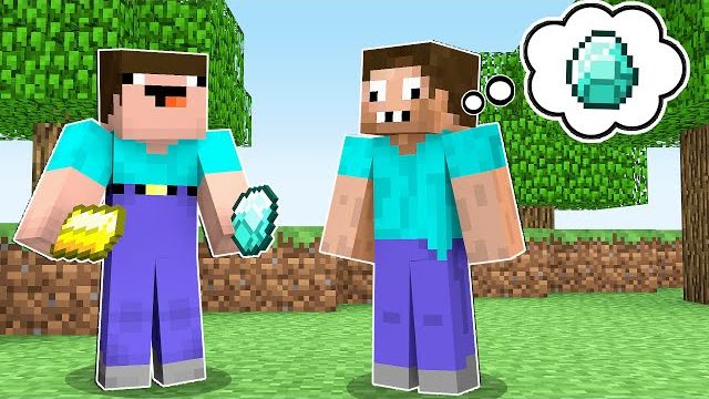 НУБ ЧИТАЕТ МЫСЛИ ПРО В МАЙНКРАФТ ! НУБИК ЗАТРОЛЛИЛ ПРО ТРОЛЛИНГ ЛОВУШКА В MINECRAFT смотреть онлайн