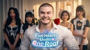 ДЕРЗКО ФЛИРТУЕТ С ДЕВУШКАМИ В ИГРЕ ПЯТЬ СЕРДЕЦ ПОД ОДНОЙ КРЫШЕЙ // FIVE HEARTS UNDER ONE ROOF