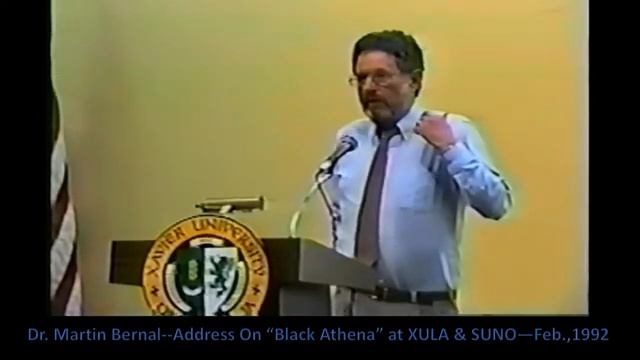 Dr. M. Bernal at XULA & SUNO | Dr. Martin Bernal Discusses his work: "Black Athena" (Dr. M. Meehan) смотреть онлайн