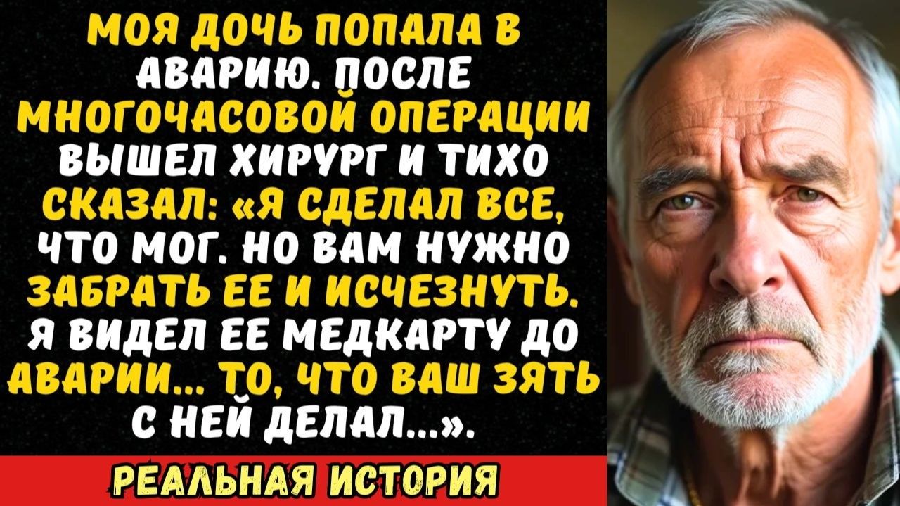 Хирург вышел из операционной Ваша дочь будет жить. Но вам надо бежать, ваш зять не человек... смотреть онлайн