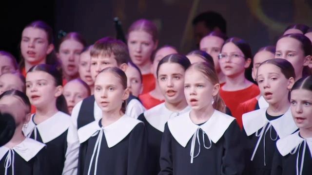 Сводный хор Московской музыкальной школы Калинина - «Спасибо, музыка, тебе!» (автор Дмитрий Соболев)