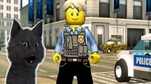 СУПЕР КОТ В ГТА ДЛЯ ДЕТЕЙ ЛЕГО СИТИ 🐱  Lego City Undercover 🐱 ЧЕЙЗ МАККЕЙН ЕДЕТ ЗА КОШКАМИ #421