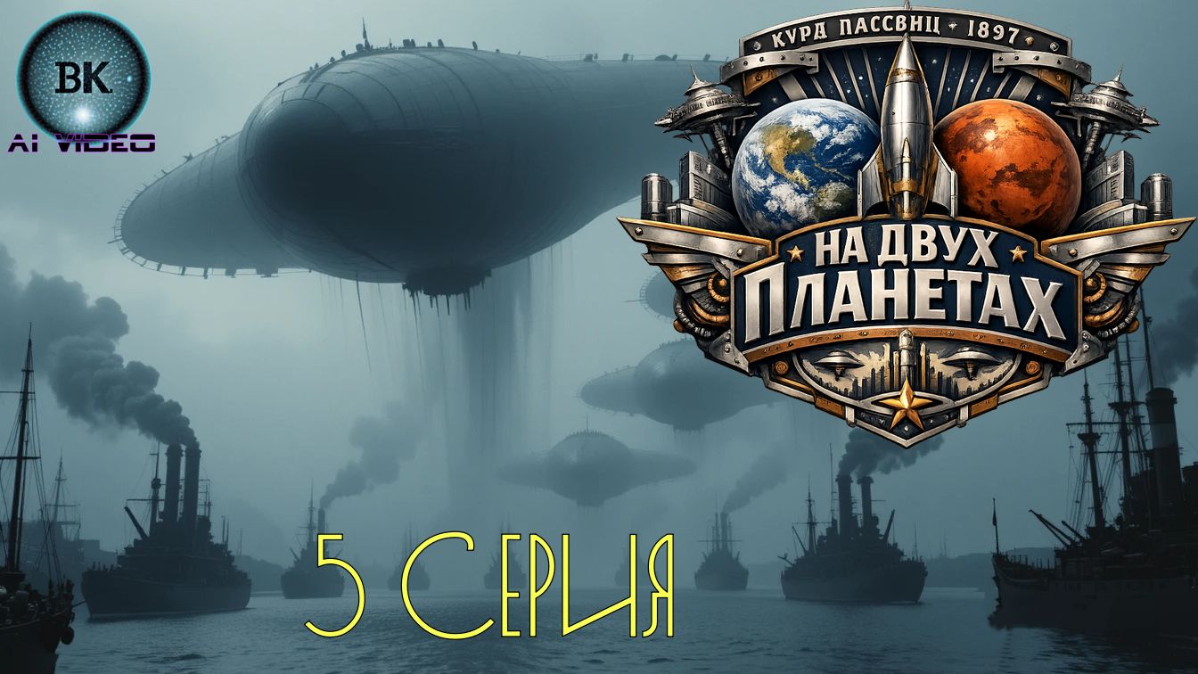 На двух планетах. 5 серия. Ретро-фантастика смотреть онлайн