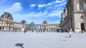 Париж в жару ☀️ Летняя прогулка по Тюильри Лувру и Пале-Рояль