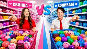 Я Vs КВИНКА! КТО БЫСТРЕЕ УБЕРЕТ АНТИСТРЕСС-ИГРУШКИ В МАГАЗИНЕ ROBLOX?