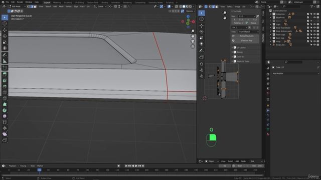BLENDER Creating the Dune Ornithopter 103_Unwrapping section_Unwrapping the wing part 2 смотреть онлайн