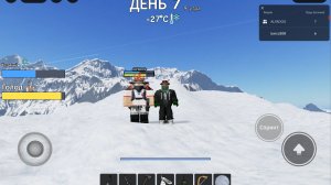Играю с Альфа-догом в переживете 7 дней в Арктике