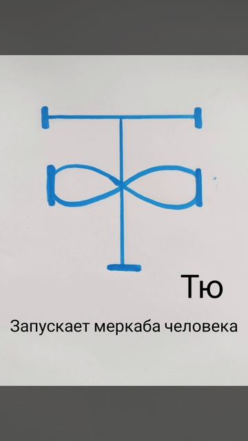 Символ запускающий меркаба человека.