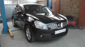 Как помыть радиаторы на Nissan Qashqai 2,0 4WD Ниссан Кашкай 2008