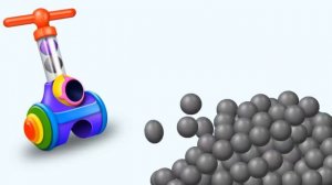 Изучайте цвета и звуки животных с помощью игры Colors Bowling - Обучающие видеоролики