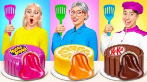 Кулинарный Челлендж# Я против Бабушки # Кулинарная Битва с Едой от Multi DO Challenge
