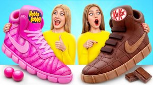 Жевательная Резинка vs Шоколадная Еда Челлендж # Удивительные Кухонные Рецепты от Multi DO Chal