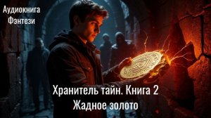 Аудиокнига ХРАНИТЕЛЬ ТАЙН. Книга 2. Жадное золото