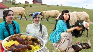 Приготовление  ягненка с помидорами и рисом Азербайджанская Кухня Деревенская Кухня  Рецепты