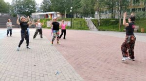 18  июля в городском парке Багульник прошел пробный урок ЗУМБЫ от фитнесс студии « ТВОЙ РИТМ»