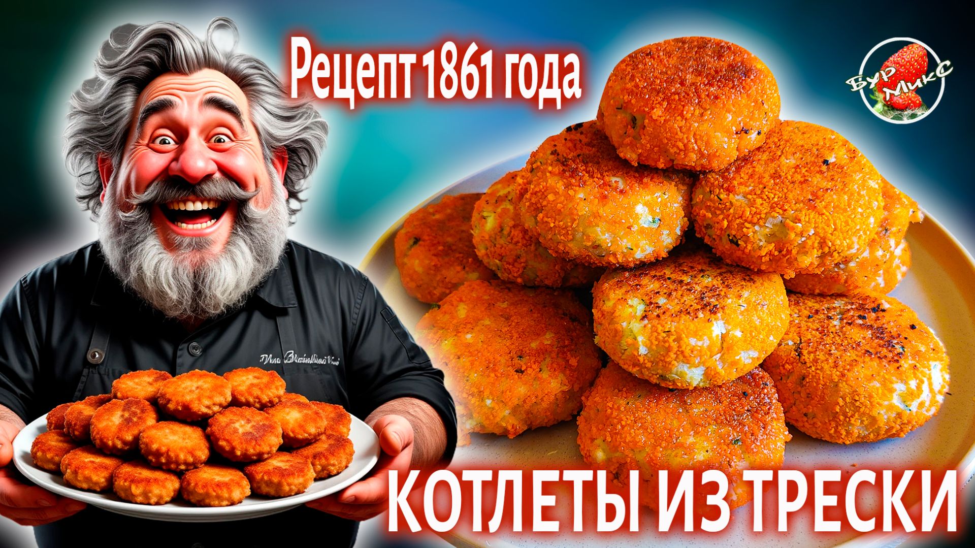 Котлеты из трески по рецепту 1861 года