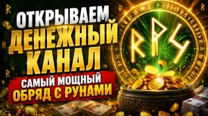 Открываем Денежный канал. Мощный обряд с рунами.