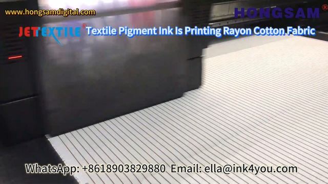 Печать по искусственному хлопку текстильными пигментными чернилами JETTEXTILE — Hongsam Печать по искусственному хлопку текстильными пигментными чернилами JETTEXTILE — Hongsam