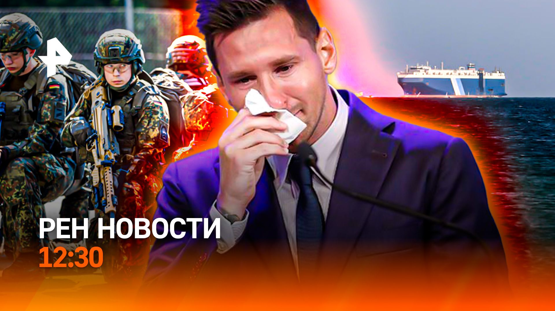 Кризис все ближе / Расследование против команды Месси / Удар по брендам / РЕН Новости 12:30, 21.07 смотреть онлайн