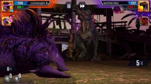 222 / Играем в игру Jurassic World: The Game. Саламандра. Аланка. Индоминус Рекс мод 2