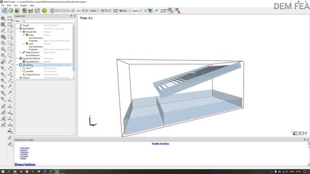 Creating Flexible Particles Using EDEM 201920202021 (EDEM English Tutorial) #BondingV2 #EDEM смотреть онлайн
