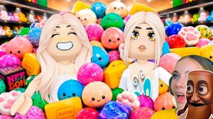 УБИРАЕМ АНТИСТРЕСС-ИГРУШКИ В МАГАЗИНЕ в ROBLOX! С АЛЁНОЙ