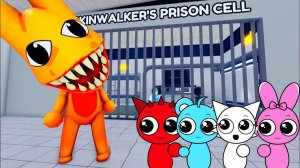 МАЛЫШИ СПРУНКИ ИГРАЮТ В SKINWALKER ANOMALY PRISON В ROBLOX