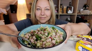 Мукбанг Окрошечка да на квасочке!