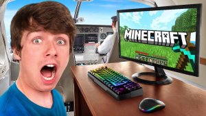 Если я погибну в Майнкрафте, то выброшусь из самолёта. Karl Gaming Minecraft
