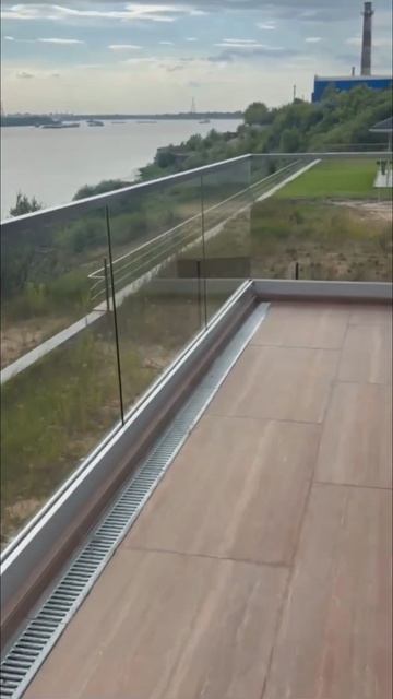 Стеклянное ограждение