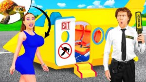 Как Пронести Домашних Животных в Самолёт # Веселые Идеи от TeenTeam Challenge