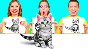 Кто Лучше Нарисует Предмет, Получит Его # Удивительные Креативные Трюки от Fun Teen