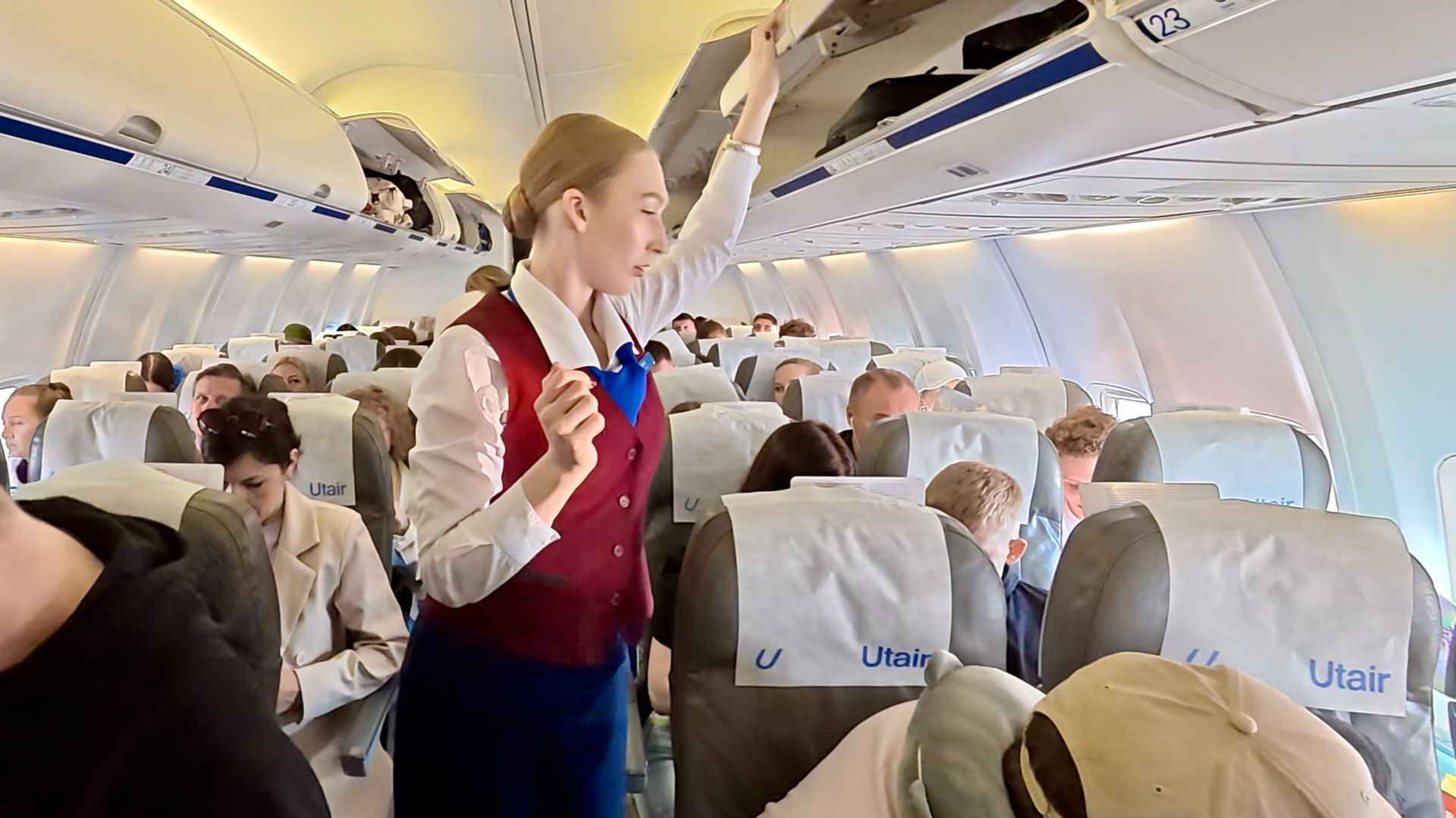 Boeing 737-800 а/к Utair | Рейс Сургут – Санкт-Петербург смотреть онлайн