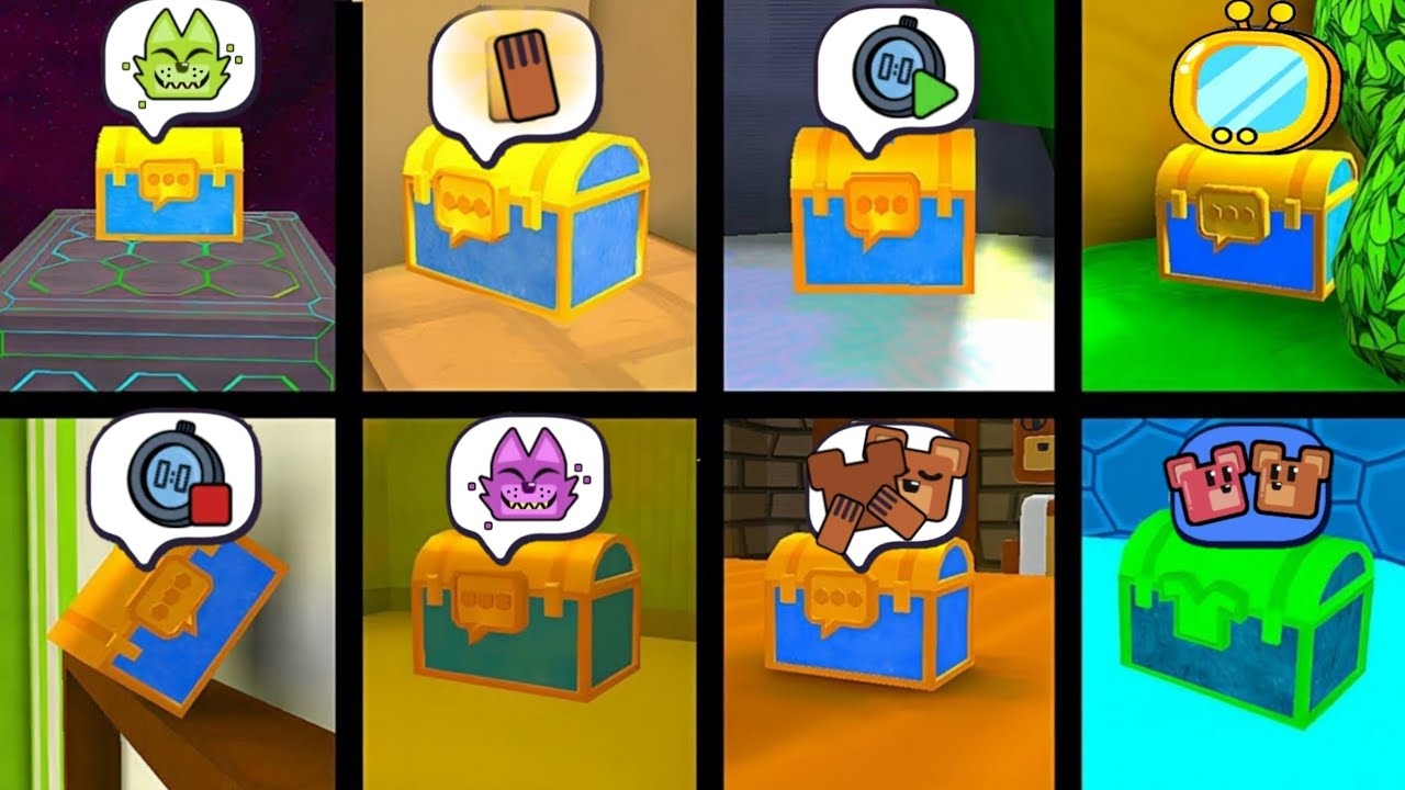 ВСЕ НОВЫЕ СЕКРЕТНЫЕ СУНДУКИ в игре Приключения Супер Медведя/Super Bear Adventure смотреть онлайн