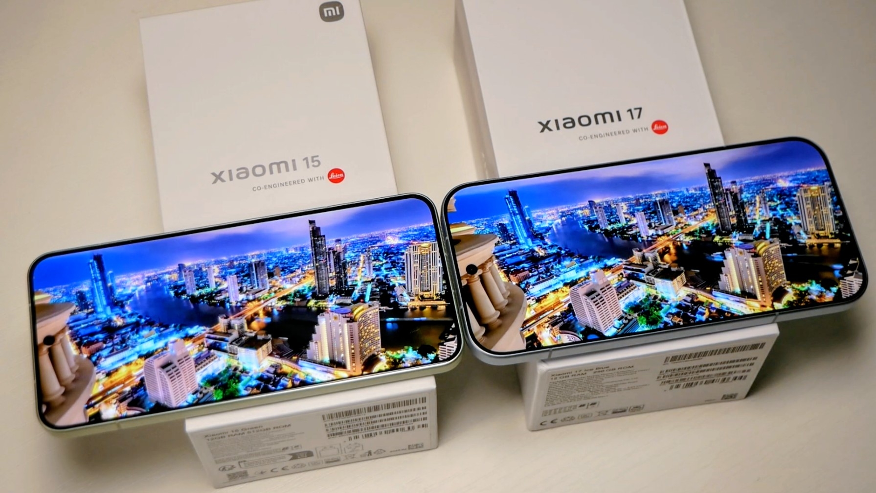 Xiaomi 15 и Xiaomi 17. Честное сравнение от / Арстайл / смотреть онлайн
