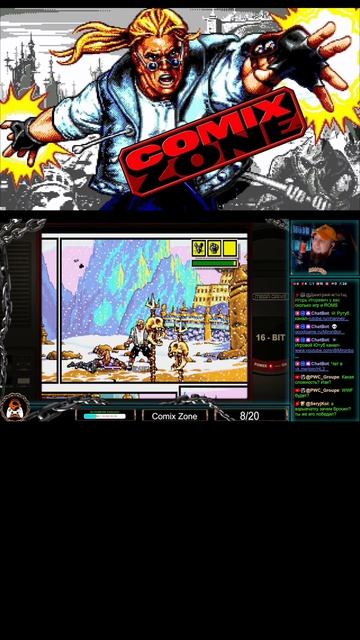 Comix Zone #nes #sega #ps1 #retrogaming #retrogames #retro #snes