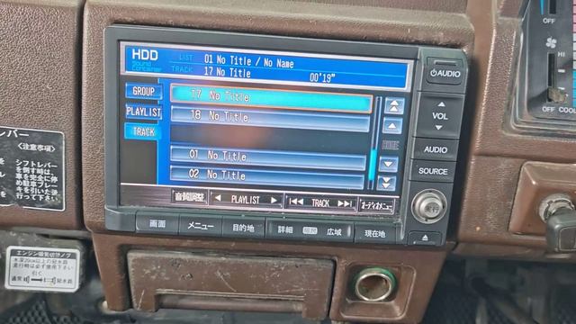 Установка магнитолы Internavi в Toyota Duna 150