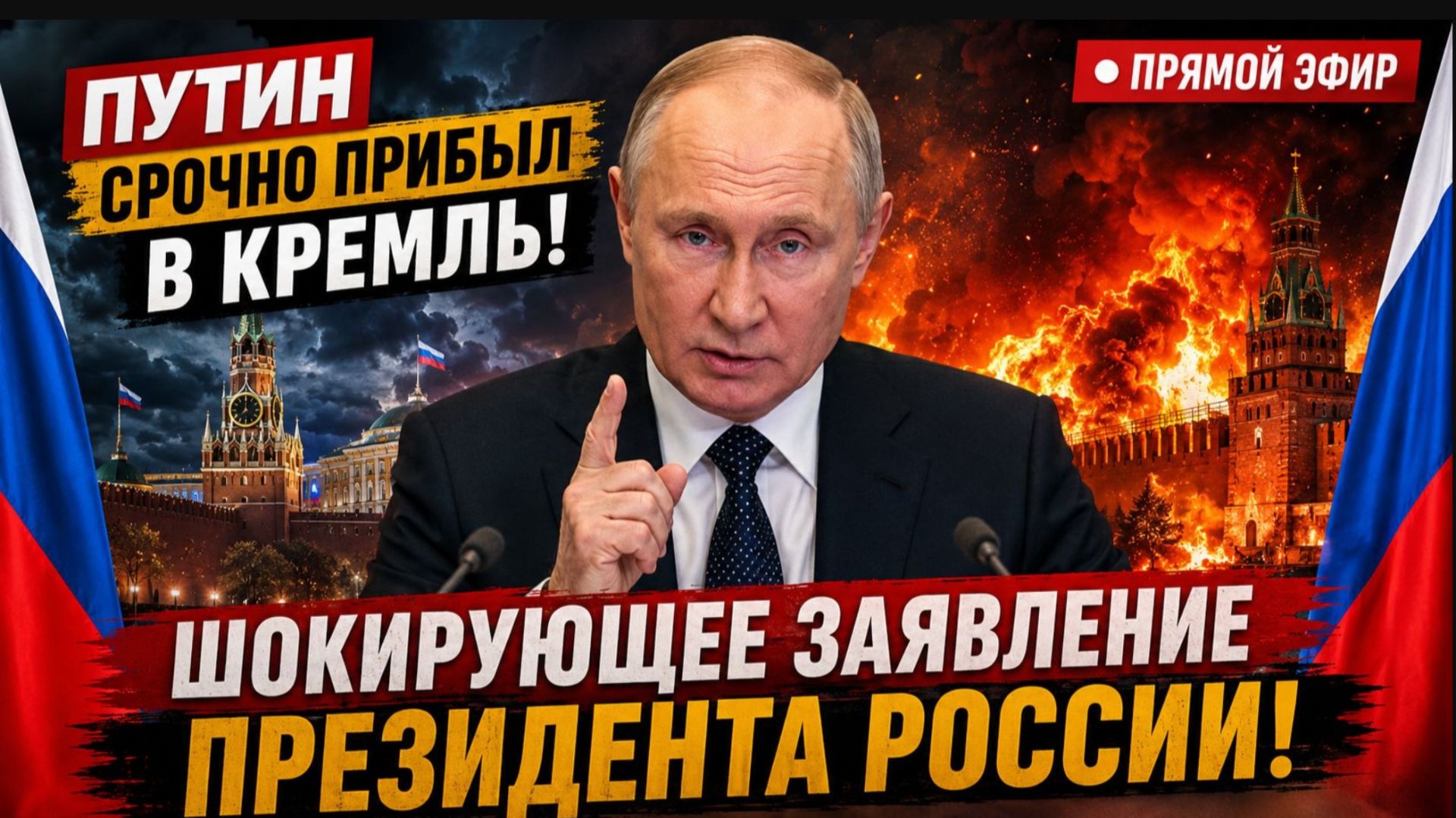 НАЧАЛОСЬ! Внезапный ход Путина. Россия наносит удар. Последние новости