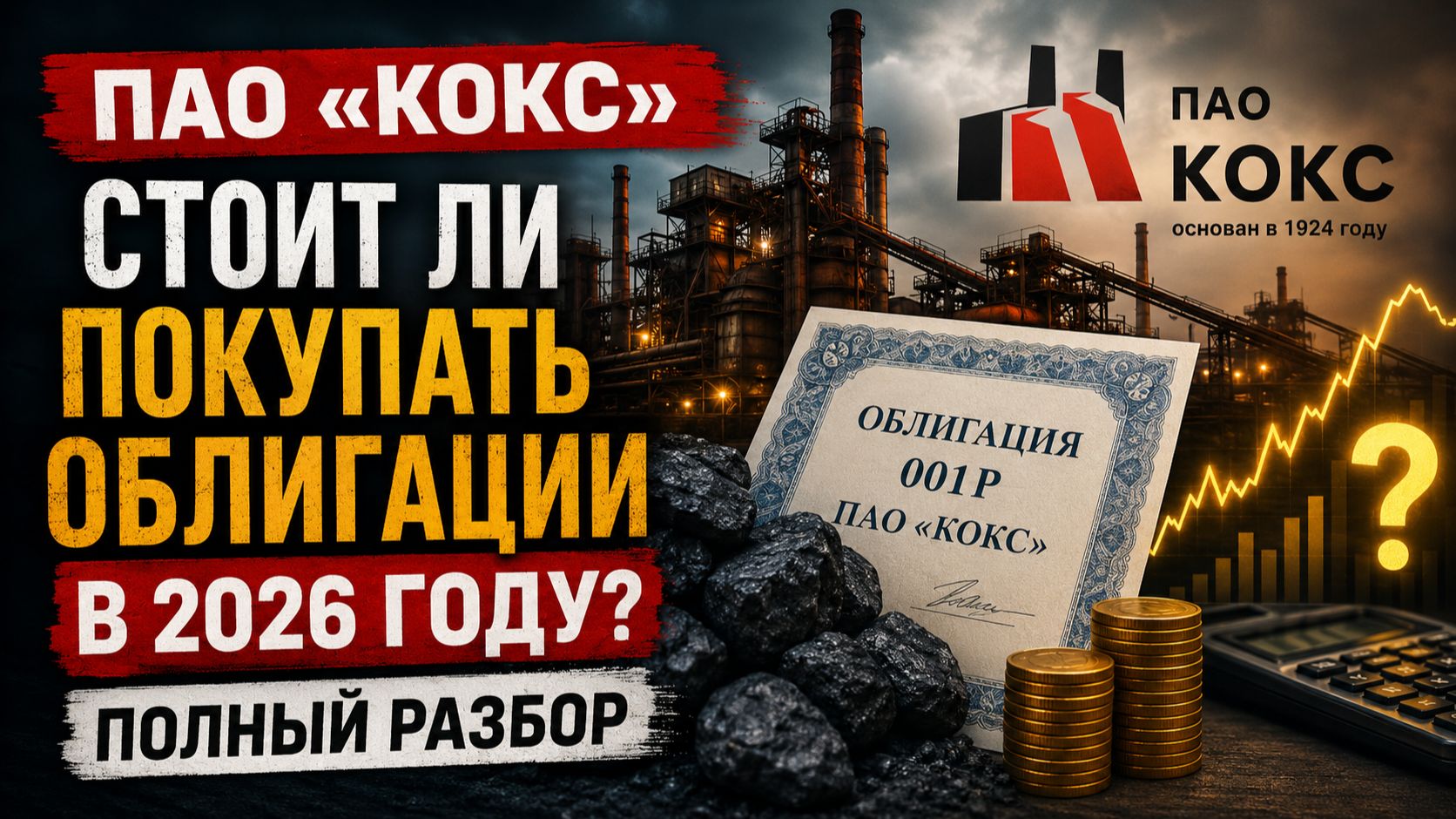 ПАО «Кокс»: стоит ли покупать облигации в 2026 году? смотреть онлайн