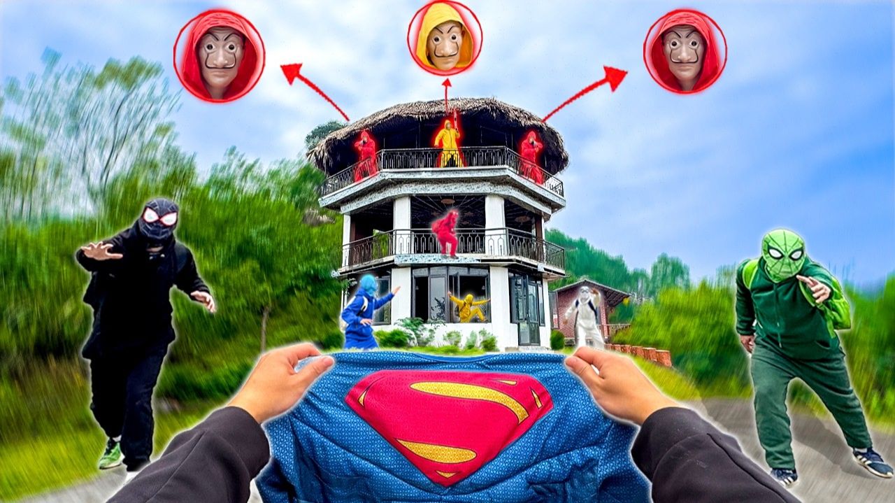 Spider-man Team! Что, если бы я стал супергероем, чтобы помочь братьям паучкам! Человек-паук! смотреть онлайн