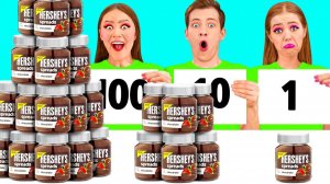 100 Слоев Еды Челлендж # Съедобная Битва от PaRaRa Challenge