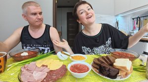 Мукбанг вспомнили и ПРОСЛЕЗИЛИСЬ! Рассказали всю ПРАВДУ про нашу молодость! Семейный обед в России