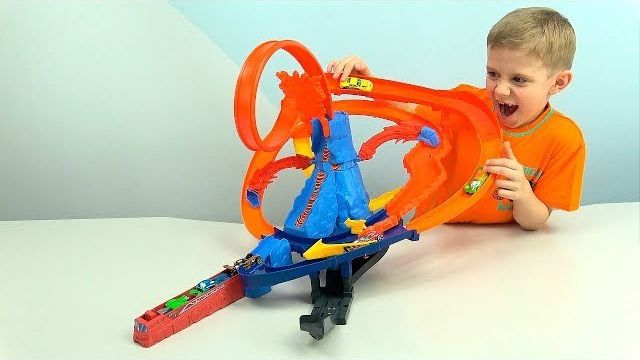 Хот Вилс ВУЛКАН и новые Машинки Хот Вилс СИТИ для Детей! Hot Wheels VOLCANO Escape смотреть онлайн