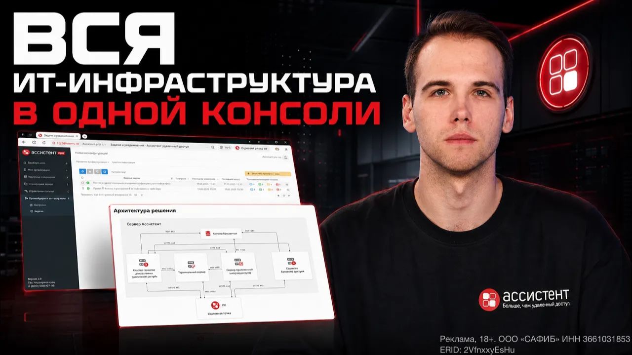 «Ассистент»: как работает централизованное управление устройствами в распределённой инфраструктуре смотреть онлайн