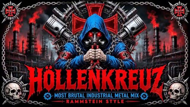 HÖLLENKREUZ ☠️ Most Brutal Industrial Metal Mix _ Rammstein Style смотреть онлайн