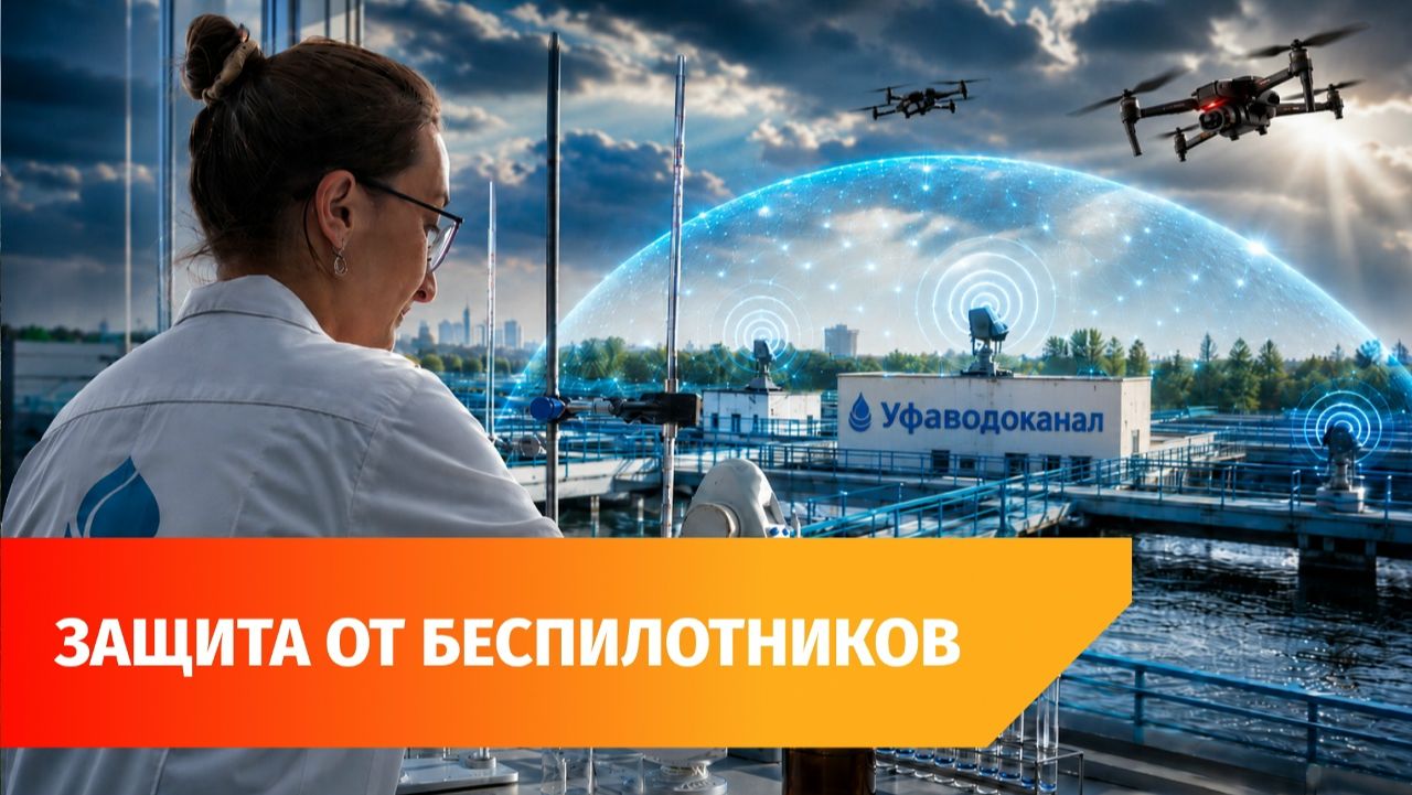 100 миллионов рублей готов потратить «Уфаводоканал» на защиту от БПЛА