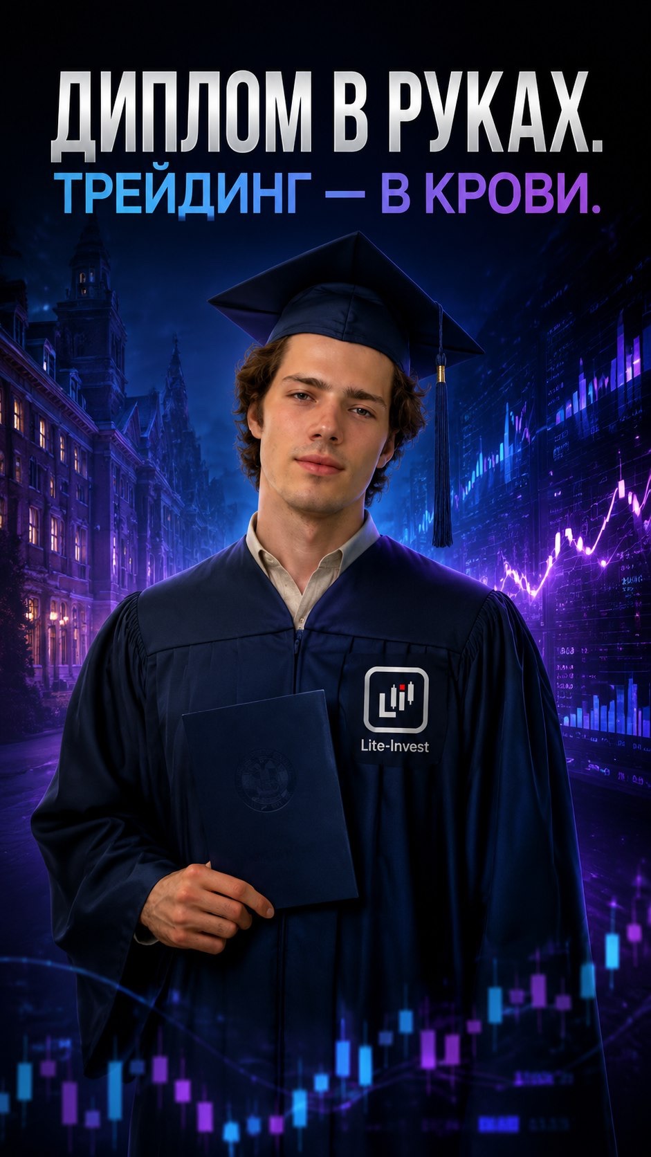 ДИПЛОМ В РУКАХ. ТРЕЙДИНГ — В КРОВИ. 🎓📈