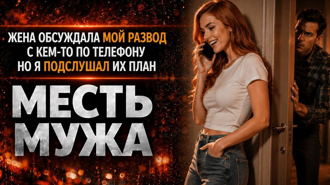 ЖЕНА ОБСУЖДАЛА МОЙ РАЗВОД С КЕМ-ТО ПО ТЕЛЕФОНУ НО Я ПОДСЛУШАЛ ИХ ПЛАН I МЕСТЬ МУЖА(720P_HD) смотреть онлайн